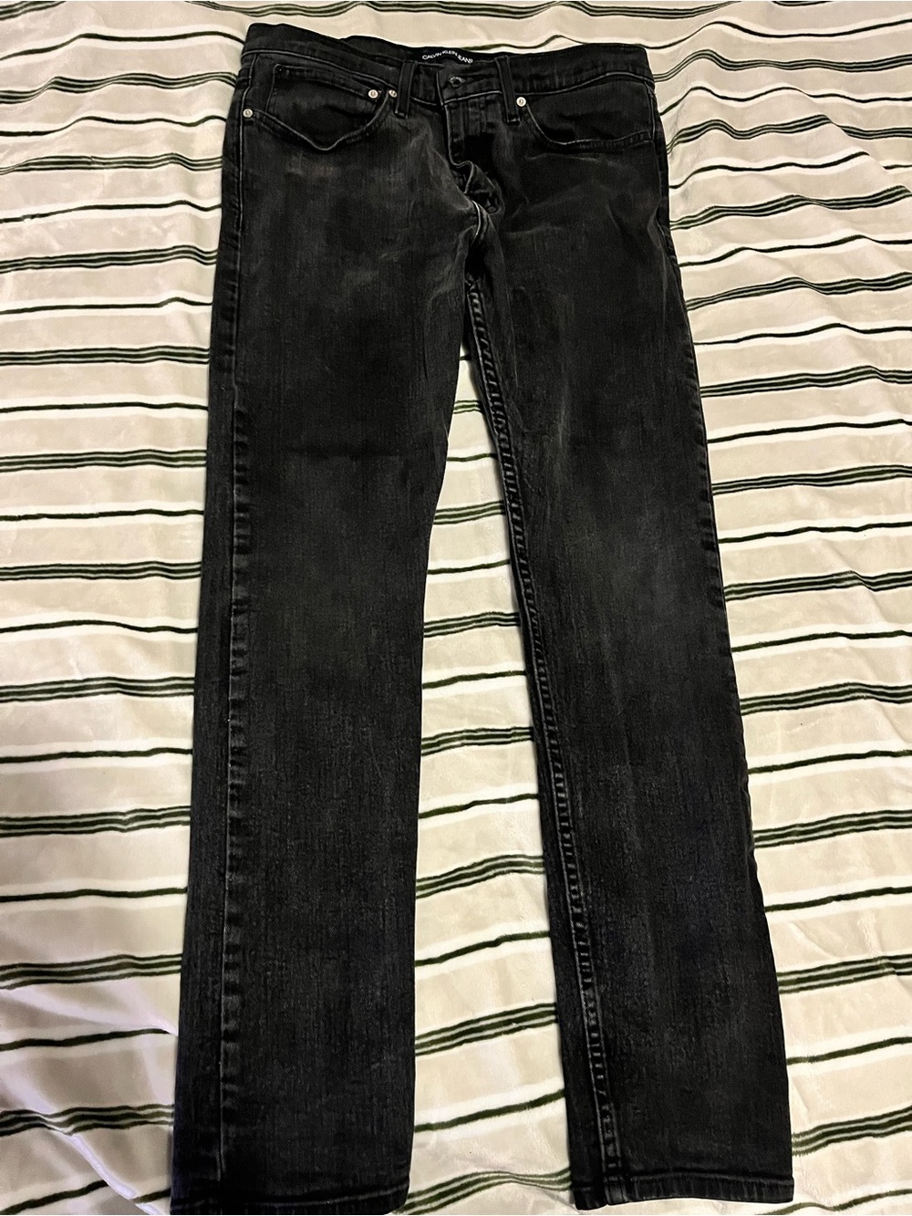 Calvin Klein Jeans Women's Black Straight-Leg Jeans